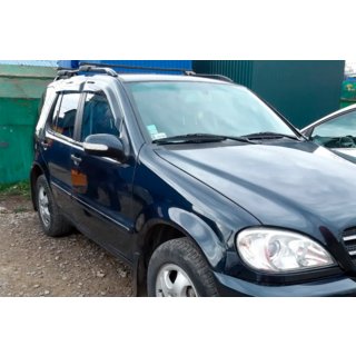 Logu vēja deflektori (4 gab., HIC) Mercedes ML W163 1997–2005 foto 3