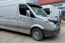 Mercedes Sprinter W906 2006–2018 Ieliekamie logu deflektori (2 gab., HIC) foto 2