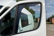Mercedes Sprinter W906 2006–2018 Ieliekamie logu deflektori (2 gab., HIC) foto 14