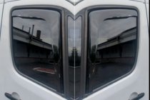 Mercedes Sprinter W906 2006–2018 Ieliekamie logu deflektori (2 gab., HIC) foto 11