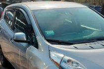 Nissan Leaf 2010–2017 Logu vēja deflektori (4 gab., HIC) foto 8