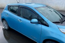 Nissan Leaf 2010–2017 Logu vēja deflektori (4 gab., HIC) foto 14