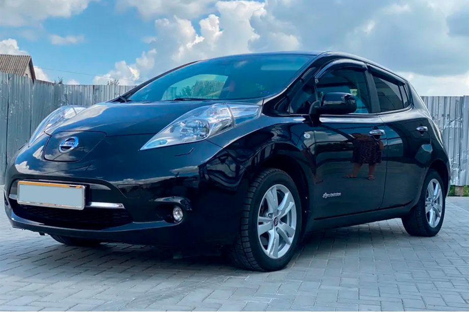 Nissan Leaf 2010–2017 Logu vēja deflektori (4 gab., HIC) Image