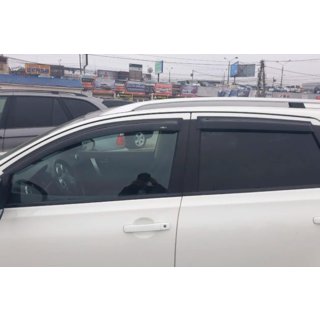 Logu vēja deflektori (4 gab., HIC) Nissan Qashqai 2007–2010 foto 2