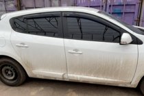 Renault Megane III 2009–2016 Logu deflektori HB (4 gab., HIC) foto 1