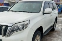 Toyota Land Cruiser Prado 150 2009–2023 Logu deflektori 8 cm (4 gab., HIC) foto 10