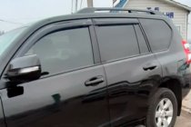 Toyota Land Cruiser Prado 150 2009–2023 Logu deflektori 8 cm (4 gab., HIC) foto 2