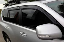 Toyota Land Cruiser Prado 150 2009–2023 Logu deflektori 8 cm (4 gab., HIC) foto 11