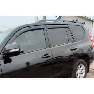 Logu deflektori 8 cm (4 gab., HIC) Toyota Land Cruiser Prado 150 2009–2023 foto 2
