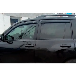 Logu deflektori 8 cm (4 gab., HIC) Toyota Land Cruiser Prado 150 2009–2023 foto 3