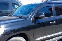 Toyota Land Cruiser Prado 150 2009–2023 Logu vēja deflektori 11 cm (4 gab., HIC) foto 4