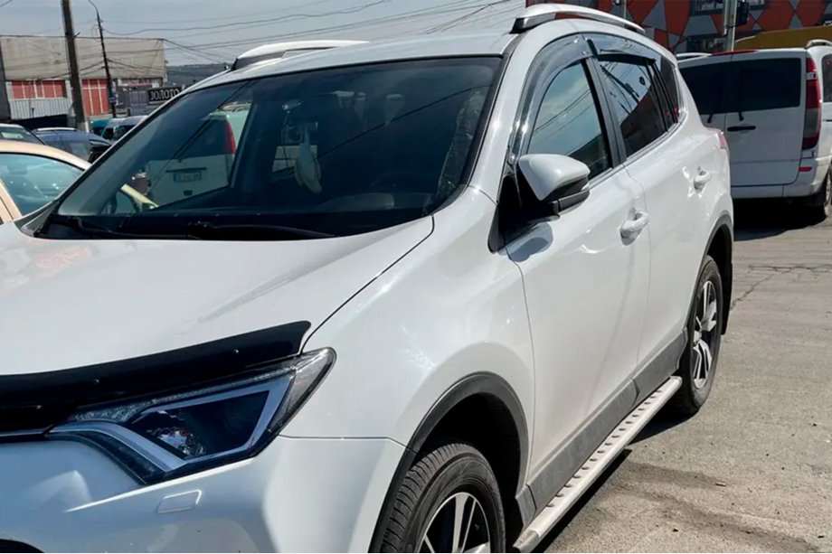 Toyota Rav 4 2013–2018 Logu vēja deflektori (4 gab., HIC) Image
