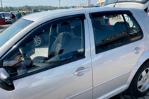 Volkswagen Golf 4 1997–2006 Logu deflektori HB (4 gab., HIC) foto 8