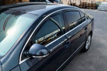 Volkswagen Passat B6 2006–2012 Logu vēja deflektori ievietojami SD (4 gab., HIC) foto 2