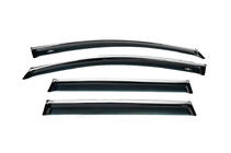 Volkswagen Passat B7 2012–2015 Logu vēja deflektori ar hromētu līsti SW (4 gab., EU, HIC) foto 6