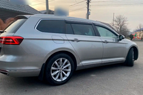 Volkswagen Passat B8 2015–2023 Logu vēja deflektori ar hroma līsti Variant (4 gab., HIC) foto 2