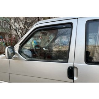 Ieliekamie logu deflektori (2 gab., HIC) Volkswagen T4 Caravelle/Multivan 1990–2003 foto 1