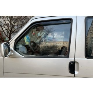 Ieliekamie logu deflektori (2 gab., HIC) Volkswagen T4 Caravelle/Multivan 1990–2003 foto 2