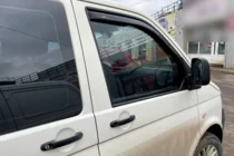 Volkswagen T5 Caravelle 2004–2010 Ieliekamie logu deflektori (2 gab., HIC) foto 9