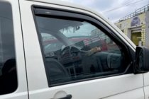 Volkswagen T5 2010–2015 Ieliekamie logu deflektori (2 gab., HIC) foto 10