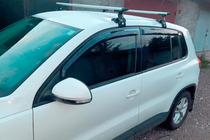 Volkswagen Tiguan 2007–2016 Logu vēja deflektori (4 gab., HIC) foto 7