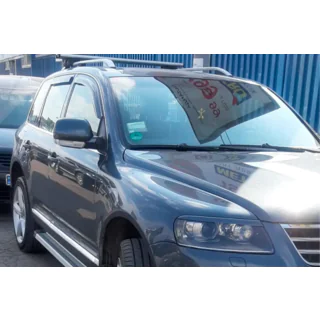 Logu vēja deflektori (4 gab., HIC) Volkswagen Touareg 2002–2010 foto 3