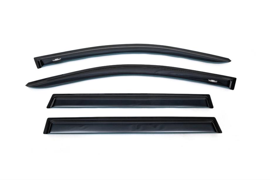 Volkswagen Touareg 2002–2010 Logu vēja deflektori (4 gab., HIC) Foto 8