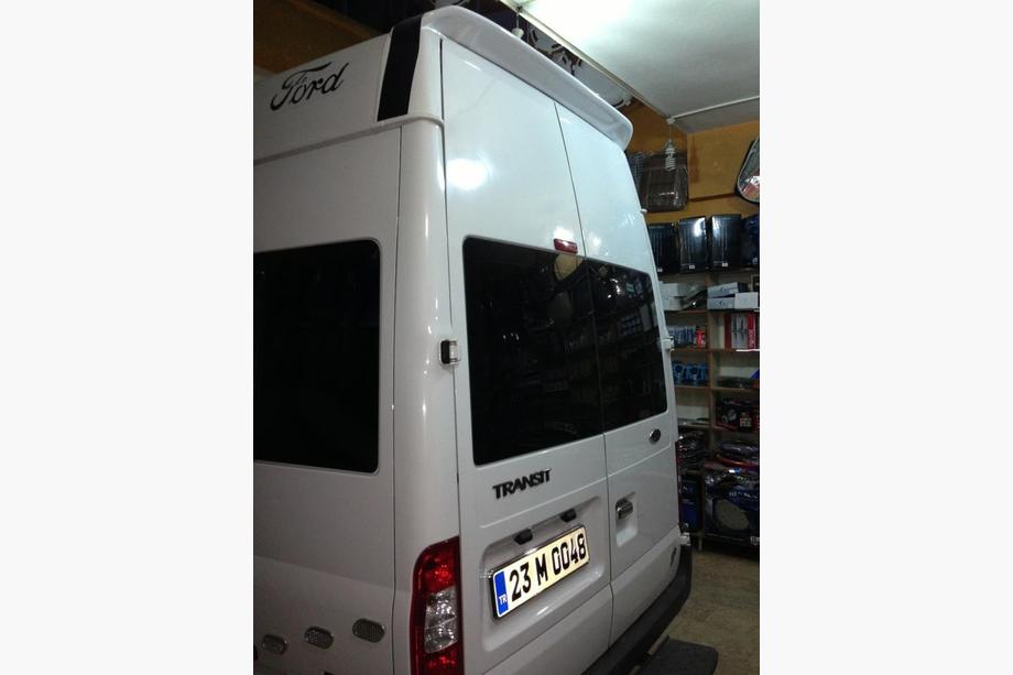 Ford Transit 2000–2014 Spoileris Anatomic augstajam jumtam (krāsošanai) Foto 4