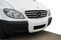 Mercedes Vito W639 2004–2014 Priekšējā bampera lūpa (krāsošanai) foto 2