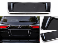 Lexus LX570/450d 2008–2022 Aizmugurējais numura zīmes turētājs ar LED (2007-2023) Balta krāsa foto 1
