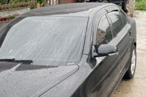 Skoda Octavia II A5 2010–2013 Logu vēja deflektori LiftBack (4 gab., HIC) foto 2