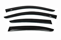 Skoda Octavia II A5 2010–2013 Logu vēja deflektori LiftBack (4 gab., HIC) foto 4