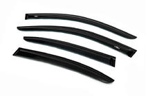 Skoda Octavia II A5 2010–2013 Logu vēja deflektori LiftBack (4 gab., HIC) foto 8