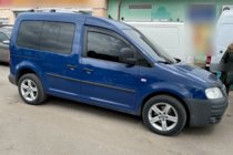 Volkswagen Caddy 2010–2015 Logu vēja deflektori (2 gab., HIC) foto 4