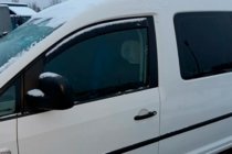 Volkswagen Caddy 2015–2020 Logu vēja deflektori (2 gab., HIC) foto 3