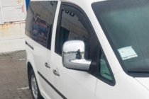 Volkswagen Caddy 2015–2020 Ieliekamie logu deflektori (2 gab., HIC) foto 7