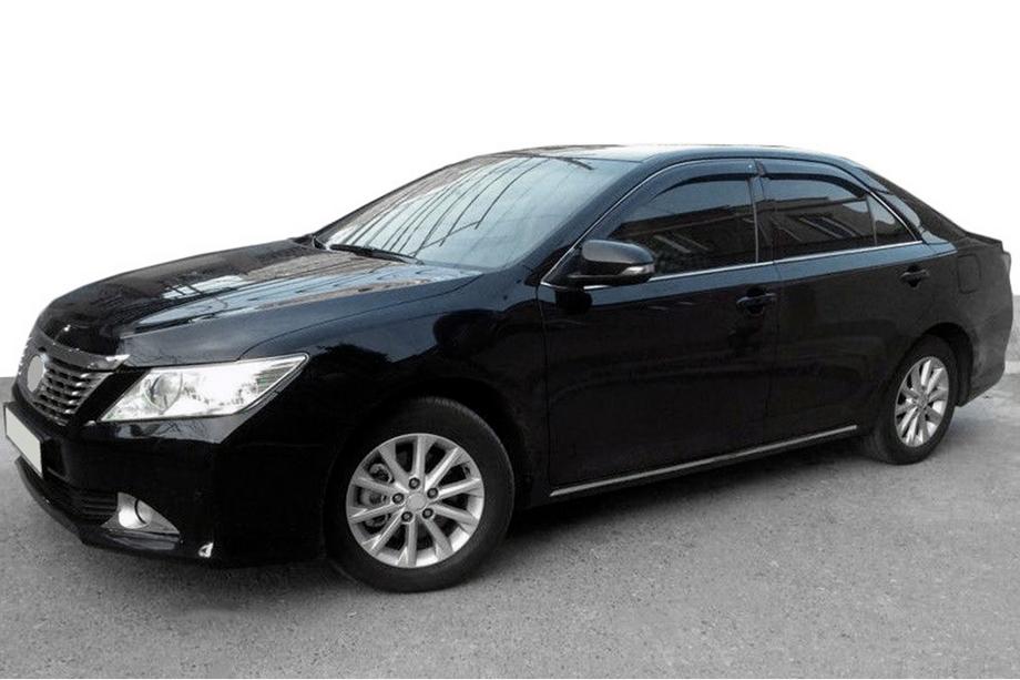 Toyota Camry 2011–2017 Logu vēja deflektori (2011-2017 EU / 2011-2014 USA, 4 gab., HIC) Foto 1