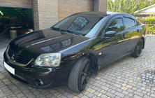 Mitsubishi Galant 2003–2012 Logu vēja deflektori (4 gab., HIC) foto 1