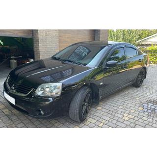Logu vēja deflektori (4 gab., HIC) Mitsubishi Galant 2003–2012 foto 1