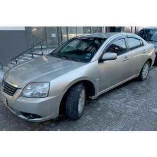 Logu vēja deflektori (4 gab., HIC) Mitsubishi Galant 2003–2012 foto 2