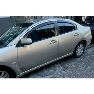Logu vēja deflektori (4 gab., HIC) Mitsubishi Galant 2003–2012 foto 3