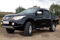 Fiat Fullback 2016– Logu vēja deflektori (4 gab., HIC) foto 3