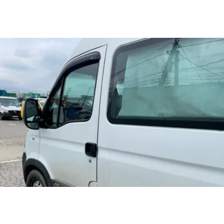 Logu vēja deflektori (2 gab., HIC) Opel Movano 2004–2010 foto 4
