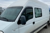 Nissan Interstar 2002–2010 Logu vēja deflektori (2 gab., HIC) foto 3