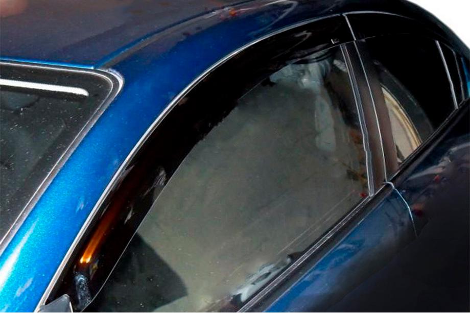 Mazda 323 1977–2003 Logu vēja deflektori (4 gab., HIC) Image