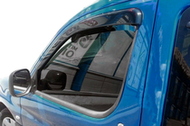 Peugeot Partner 1996–2008 Logu vēja deflektori (2 gab., HIC) foto 1
