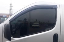 Nissan Primastar 2002–2014 Logu vēja deflektori (2 gab., HIC) foto 11
