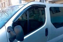 Nissan Primastar 2002–2014 Logu vēja deflektori (2 gab., HIC) foto 5