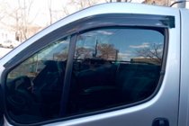 Nissan Primastar 2002–2014 Logu vēja deflektori (2 gab., HIC) foto 7