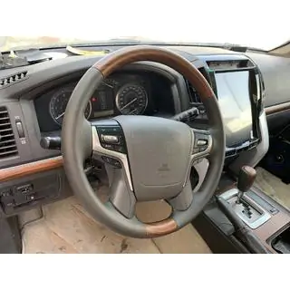 Stūres rats komplektā (gaišs koks) Toyota Land Cruiser 200 2007–2021 foto 3